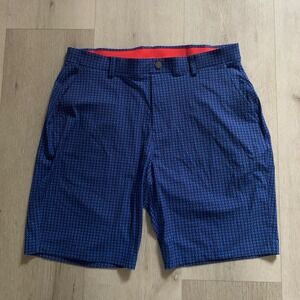 NWOT‎ Redvanly Hanover Pull-On Short Blue Size L Men's activewear printed
